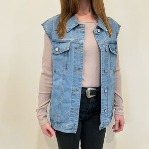Denim Vest 100% Cotton